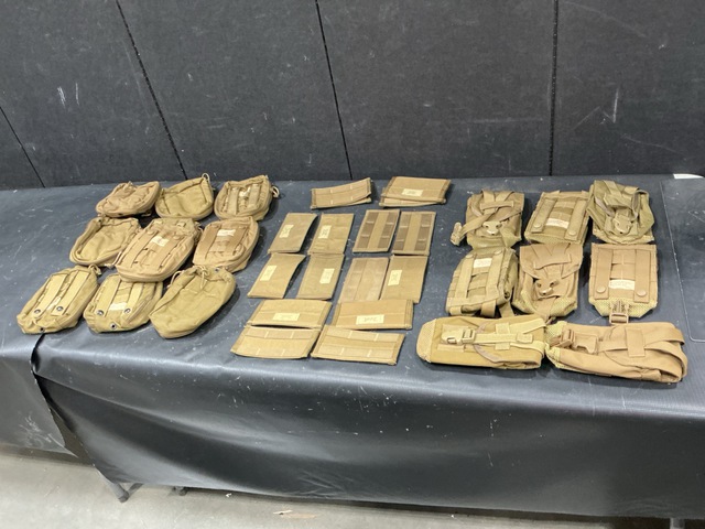 (437) Adapters, (226) Side Plate Pouches, (97) Ammo Pockets & Assorted Items (437) Adapters, (226) Side Plate Pouches, (97) Ammo Pockets & Assorted Items