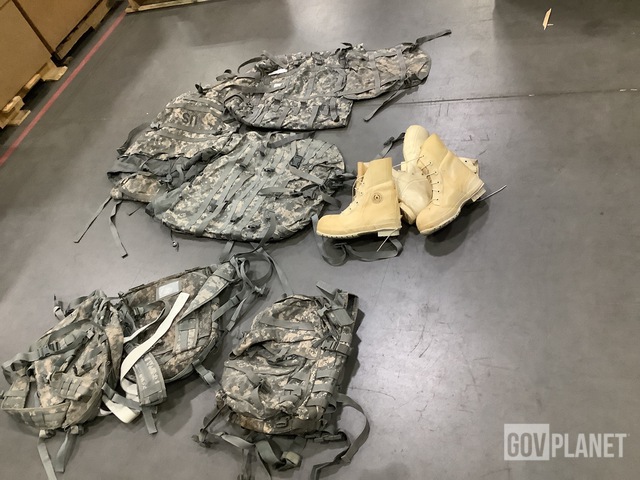 (13) Assault Packs, (13) Large Field Rucksacks & Assorted Items