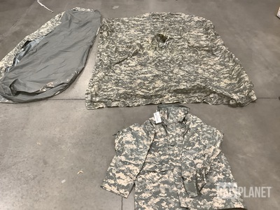 (18) Bivy Covers, (78) Wet Weather Ponchos & Assorted Items