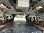 Undercarriage with Aste dei perni di articolazione