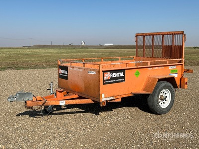 2019 Miska CA58U 8 ft S/A مقطورة متعددة الأغراض