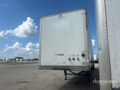 2023 Hyundai VC2530152-AJS 53 ft x 102 in T/A Remolque de furgoneta