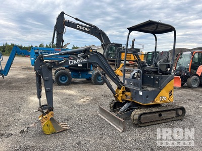 2014 John Deere 17D Mini Excavadora
