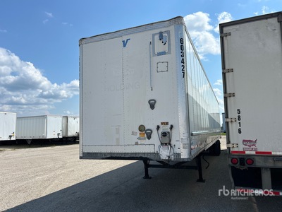 2016 Vanguard 53 ft x 102 in T/A Remolque de furgoneta