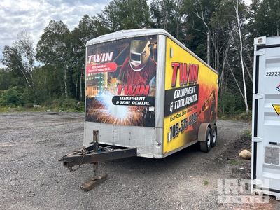 2018 LGS 18 ft T/A Rimorchio chiuso
