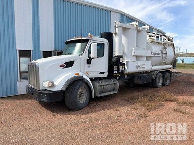 2015 Super Products Supersucker on 2016 Peterbilt 6x4 Vacuum Excavator Truck (Inoperable)