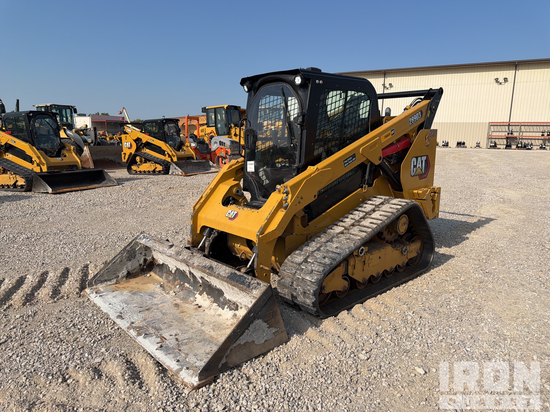 2023 Cat 289D3 Two-Speed High Flow XPS Compact Track Loader