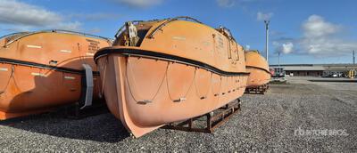 Quantity of (5) Beihai Fully Enclosed Lifeboats