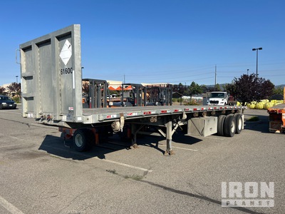 2017 Hyundai 36' 40000 lb 36 ft T/A Flatbed Trailer