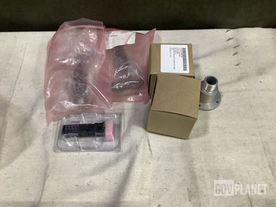 (21) Straight Adapters, (2) Lock Studs, (1) Push Switch & Assorted Items