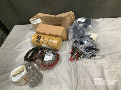 (1) Fuel Pump, (9) Seatbelt Retractors, (1) Drive Shaft & Assorted Items