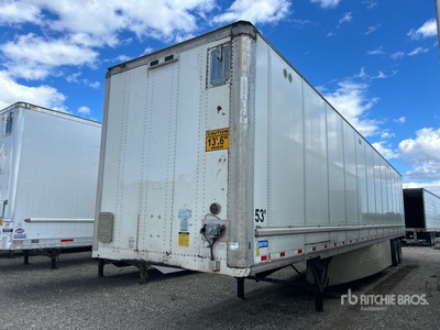 2016 Stoughton ZGPVW-535T-S-C-AR 53 ft x 102 in T/A مقطورة فان