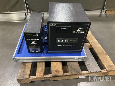 Garner TS-1 Data Eliminator/Garner PD-5 Physical Hard Drive Destroyer w/Case