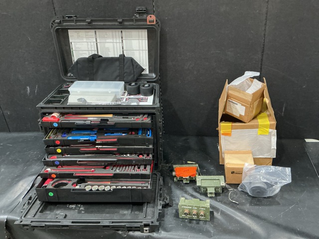 (1) Tool Kit, (4) Resilient Mounts, (3) Switch Boxes & Assorted Items