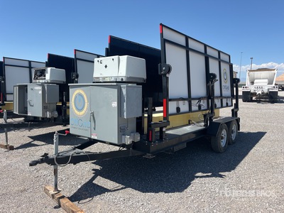 2018 Off grid 5.5 kW Mobile Solar Zestaw prądotwórczy