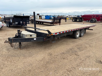 2022 Canada Trailers 24 ft T/A Przyczepa z pokładem uchylnym
