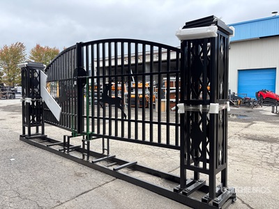 2026 Suihe NFG-20FGP-D02 20 ft Wrought Iron Bi-Parting بوابة المدخل (Unused)