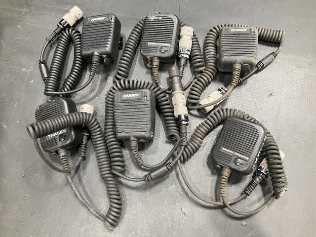(6) Assorted 12041-3150-02 Dynamic Microphones (6) Assorted 12041-3150-02 Dynamic Microphones