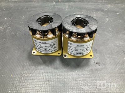 (2) Tyco Electronics DH-7MAB Magnetic Contactors