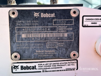 2021 Bobcat T62 Kompakt-Raupenlader