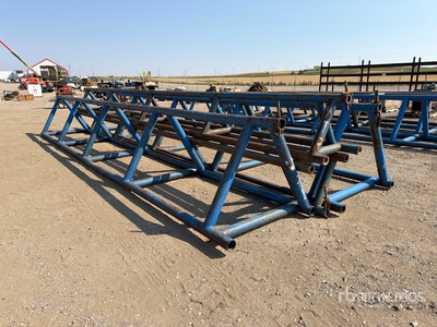 Quantity of (4) Pipe Storage Rack