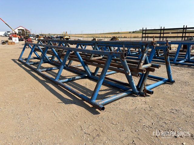 Quantity of (4) Pipe Storage Rack