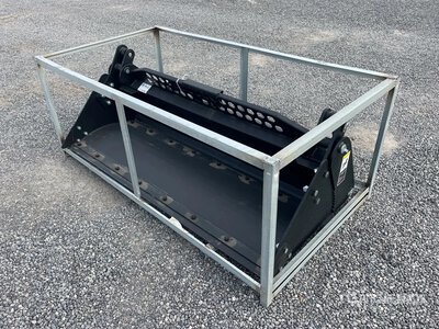 2026 Suihe SSB-4 72 in Multi-Purpose Skid Steer Bucket (Unused)