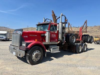 1996 Western Star 4900 6x4 Combination شاحنة الخشب