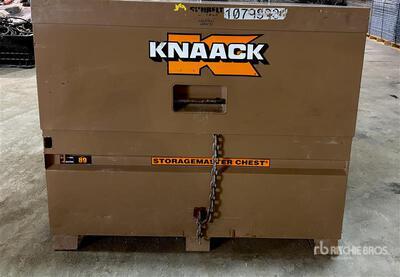 Knaack Job Site Box w/Electric Power Tools, Batteries, and Chargers