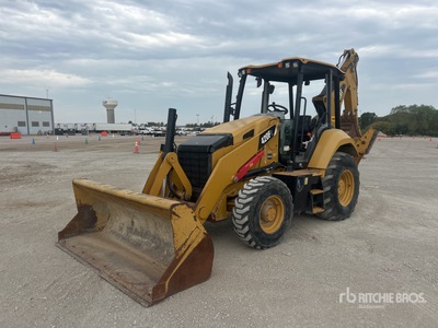 2017 Cat 420 F2 4x4 Retroexcavadora