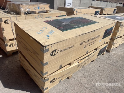 2026 KJ K2545G 25 ft x 45 ft Metal Garage Bâtiment de stockage
