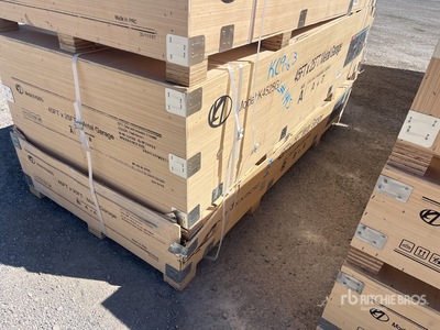 2026 KJ K4525G Double Garage Metal Schuur (Unused)