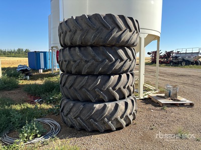 Quantity of (4) Goodyear 620/70R46 を見 Tires - Fits John Deere 4730 Sprayer