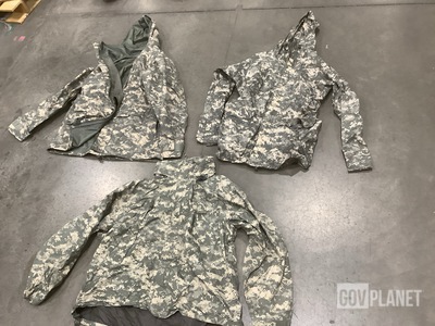(99) Wet Weather Jackets, (9) Cold Weather Parkas & Assorted Items