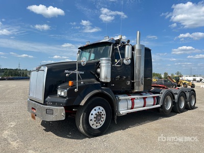 2012 Western Star 4900 8x4 Cabina con cuccetta per trattore stradale 3 assi
