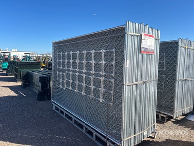 Quantity of (32) 2026 SUNTOP S0610-32 10 ft x 6 ft Chain Link Temporary Site Fence (Unused)