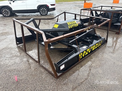 2026 Top Hat HFRC 72 in Skid Steer Brush Cutter - Fits Topcat Hfrc (Unused)