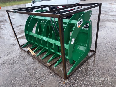 2026 AGT SRR72 72 in Grapple Skeleton Skid Steer Grapple - Fits Skid steer Ssr72 (Unused)