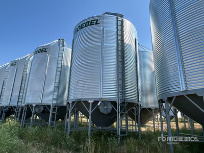 Goebel 8RP18-37-24 +/- 4900 bu 5 Ring Hopper Grain Bin