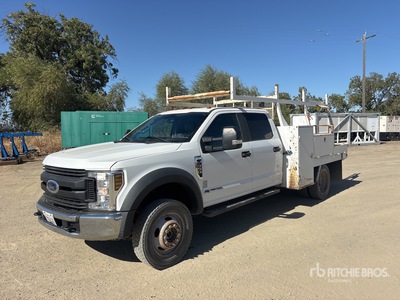 2019 Ford F-550 XL 4x4 Crew Cab Camión Caja Abierta
