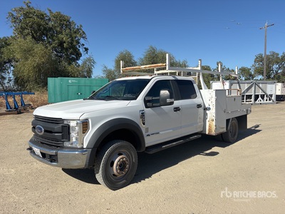 2019 Ford F-550 XL 4x4 Crew Cab Camion à Plateau