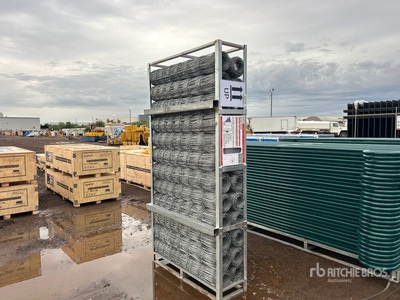 Quantity of (24) 2026 SUNTOP S2400 100 ft x 40 in Galvanized Farm Vallas (Unused)