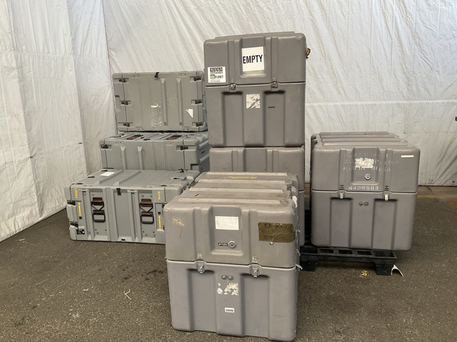 (8) Assorted Storage Cases