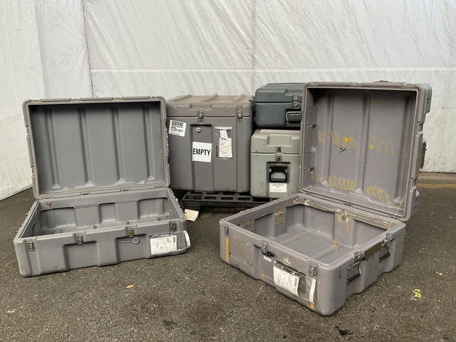 (5) Assorted Storage Cases (5) Assorted Storage Cases