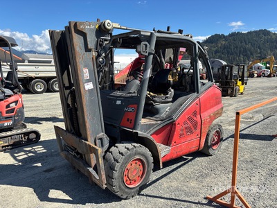 2011 Linde H50D 9200 lb Cushion Tire Forklift (Inoperable)