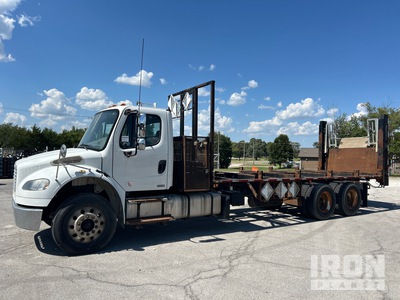 2012 Freightliner M2 106 6x4 Cylinder Pallet Flatbed Truck