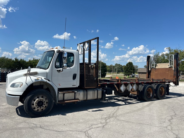 2012 Freightliner M2 106 6x4 Cylinder Pallet Flatbed Truck