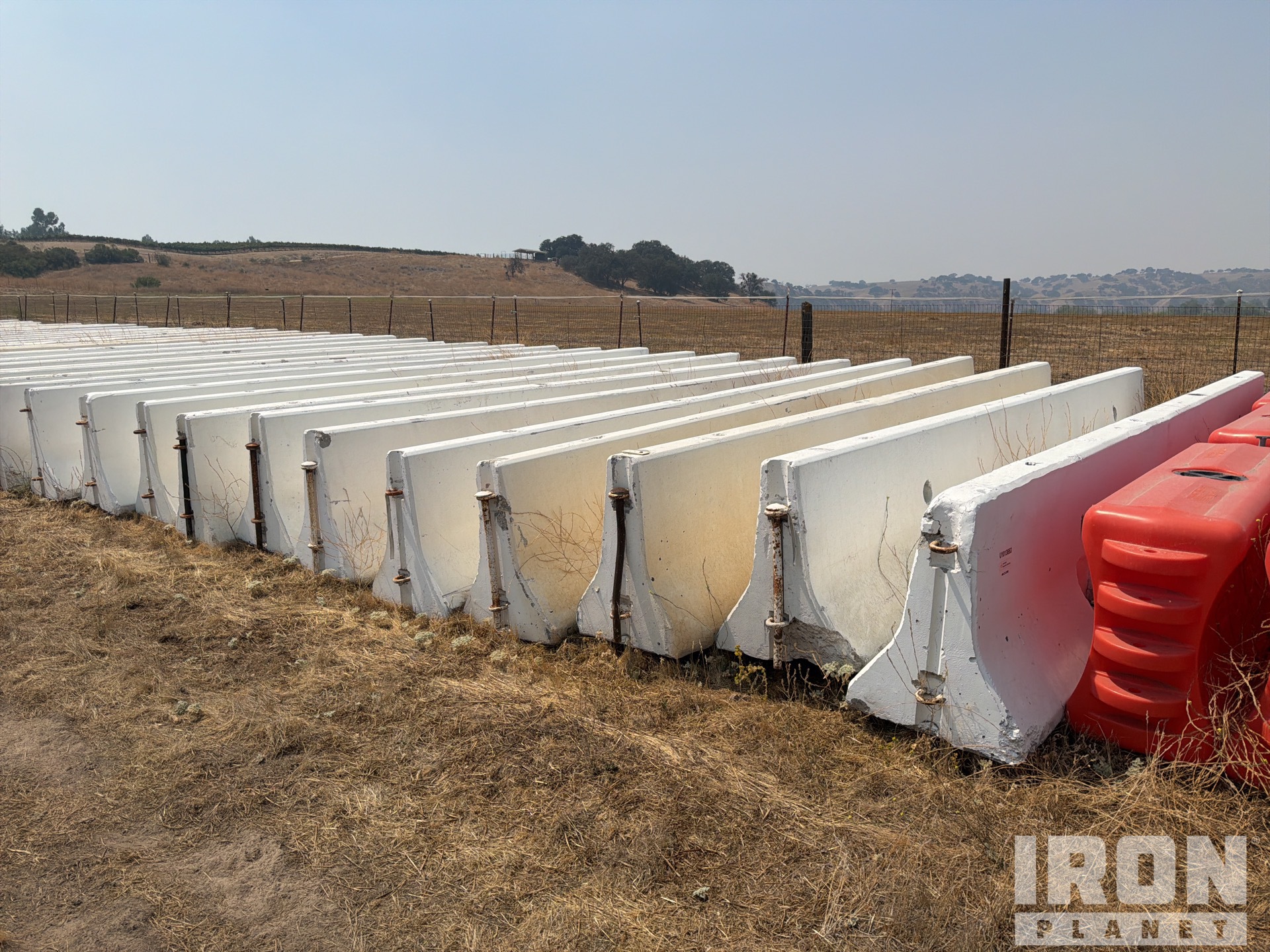 Quantity of (10) Concrete K Rail Barrier