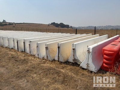 Quantity of (10) Concrete K Rail Barrier