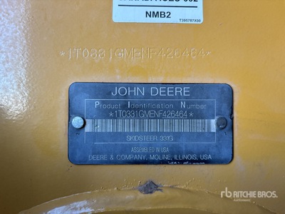 2022 John Deere 331G Two-Speed Mini pala cingolata (Inoperable)